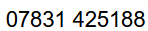 My number